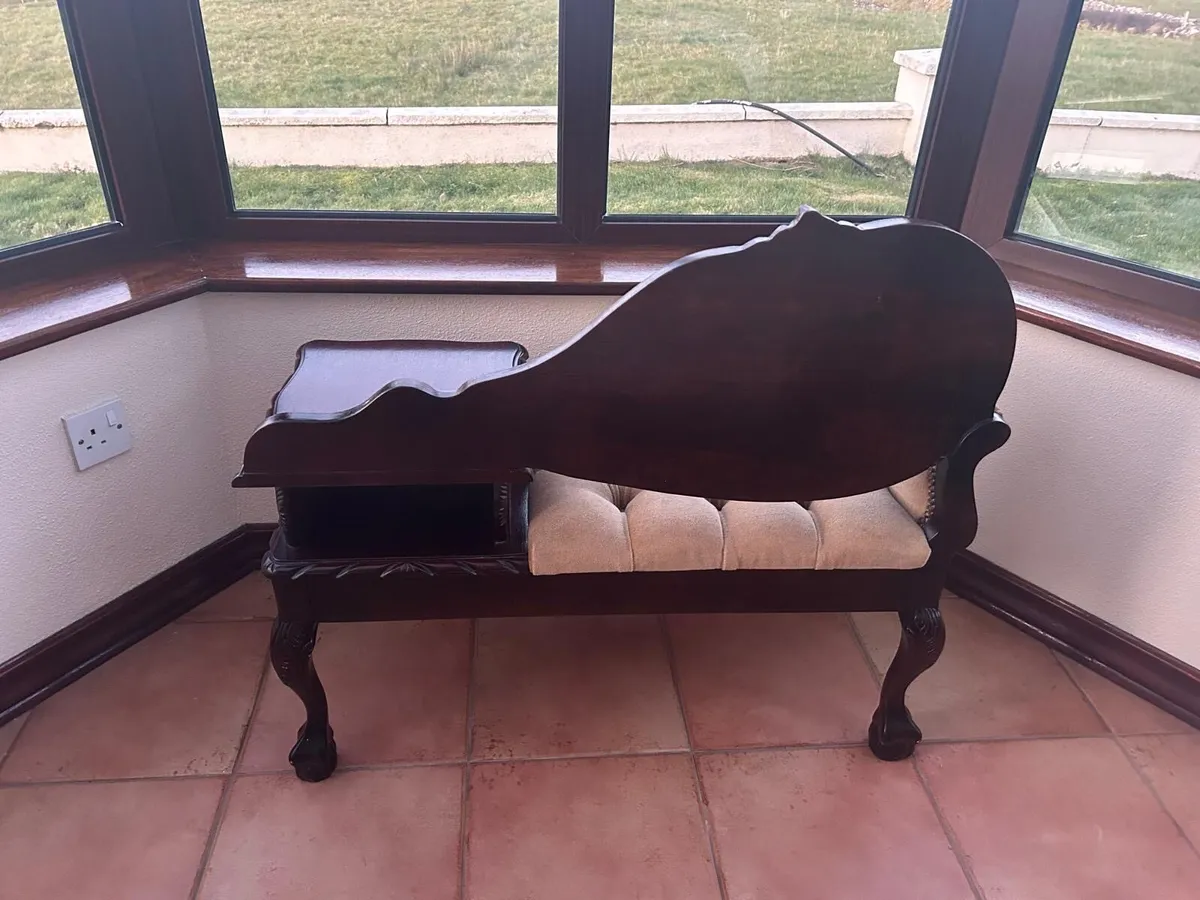 Telephone Table with Seat - Image 4