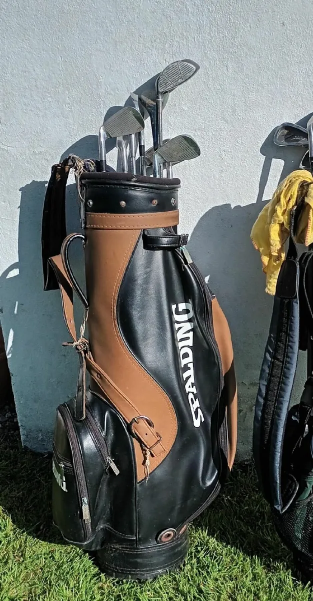 Golf Bag and Clubs - Image 1