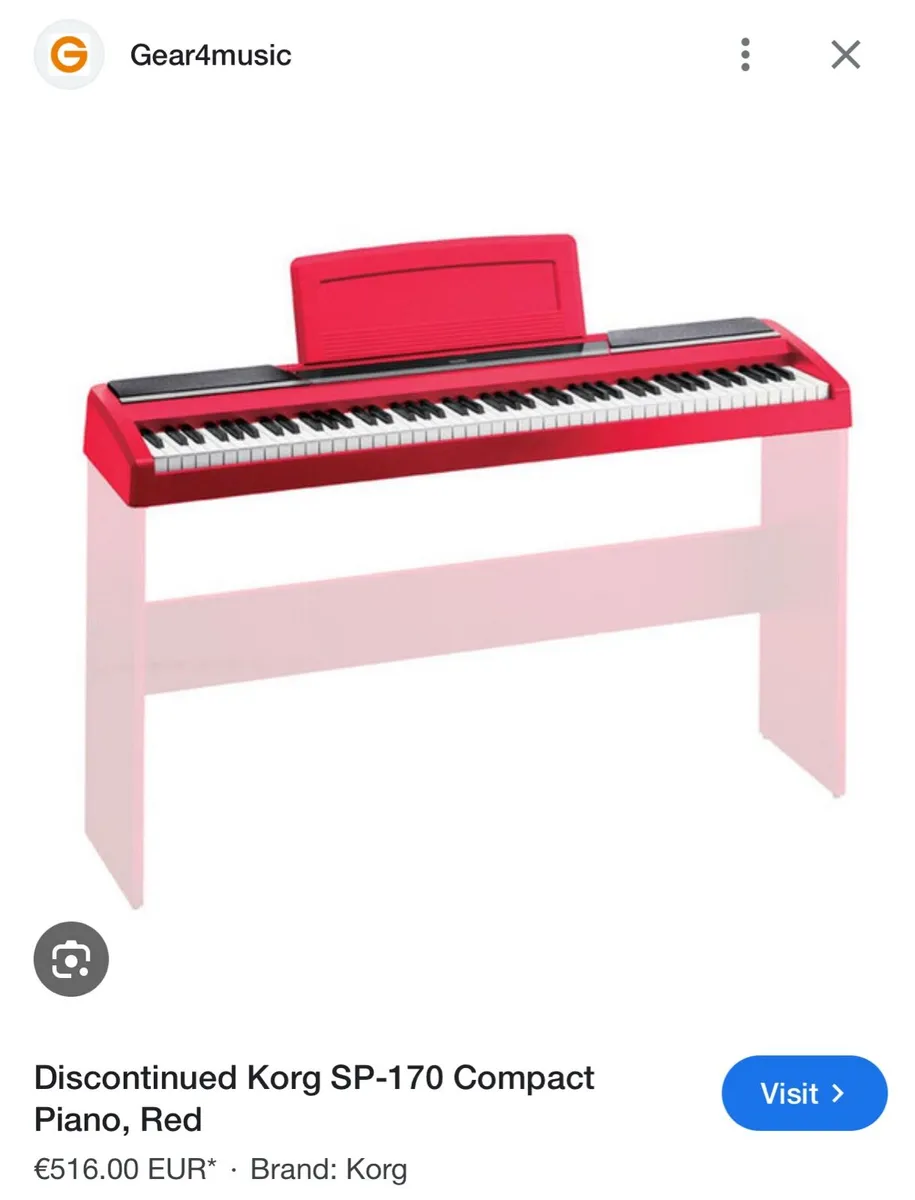 Korg Sp 170 Piano - Image 1