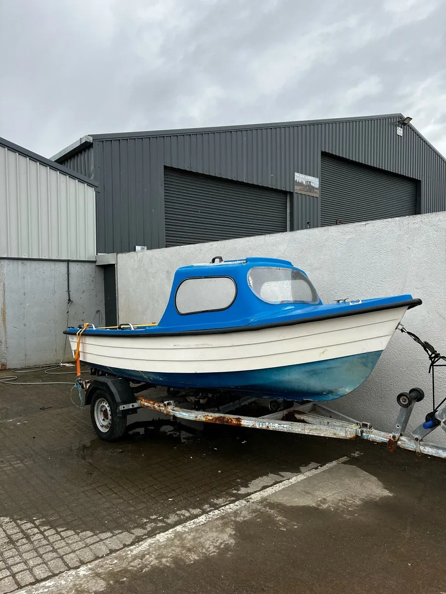 15ft O Sullivan Marine boat and trailer - Image 1