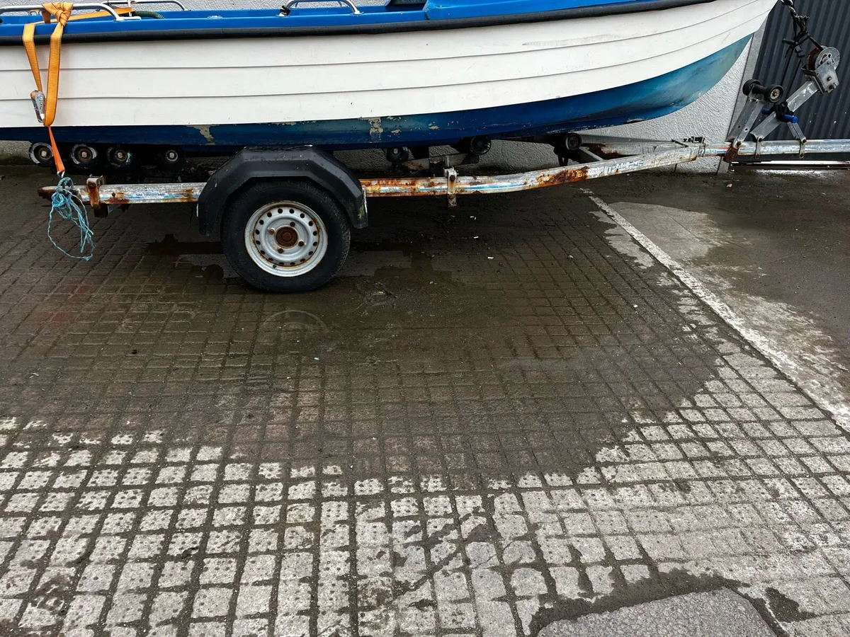 15ft O Sullivan Marine boat and trailer - Image 4
