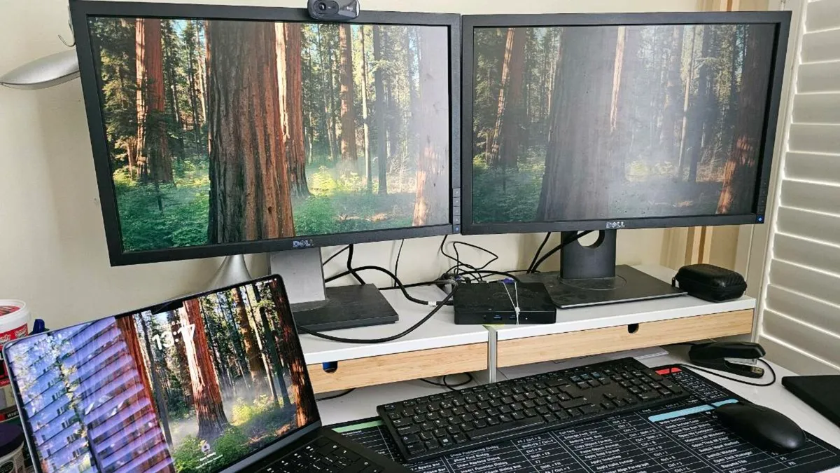 2 X Dell Monitors 22 inch - Image 3