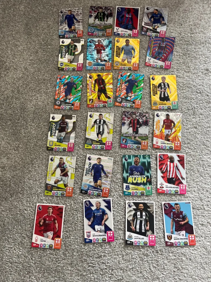 Premier league football cards - Image 2