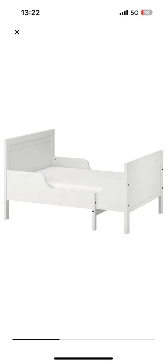 IKEA kids extendable beds x 2 - Image 1