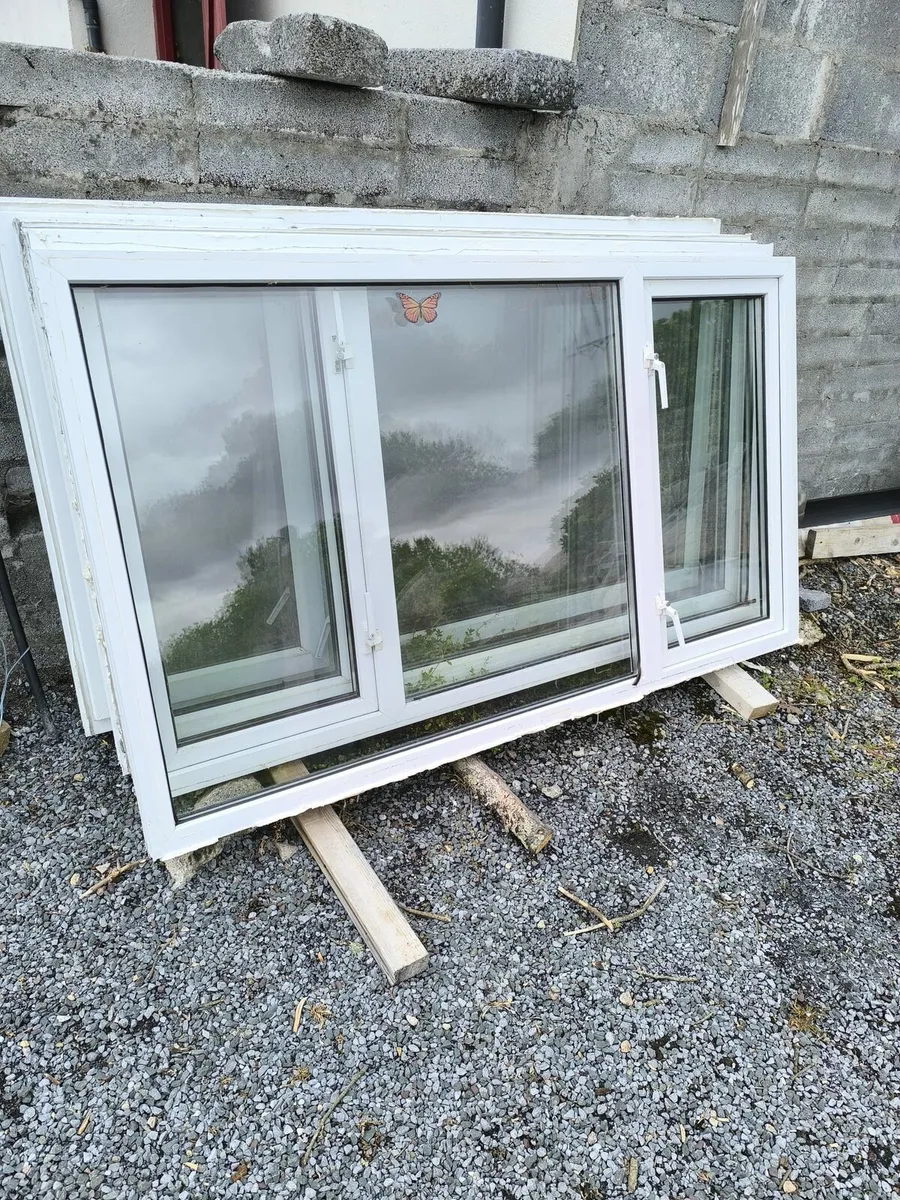 Pvc double glazed windows, sliding & back door POA - Image 1