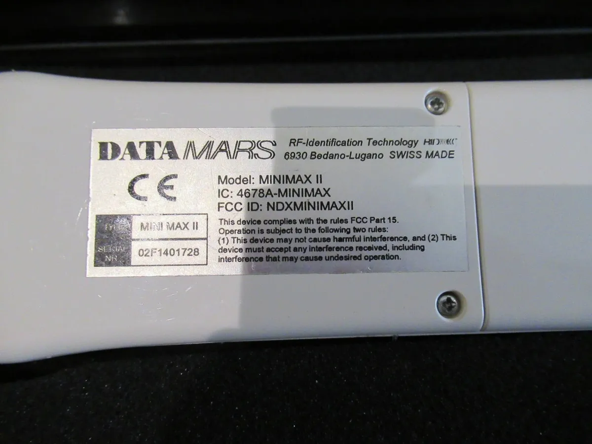 scanner microchip animark fido number - Image 4