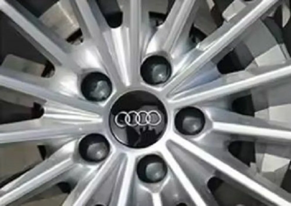 4 x Black Audi Centre Caps (60mm) - FREE POST - Image 4