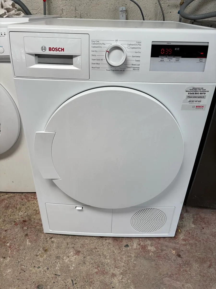 Bosch Condenser Dryer (Heat Pump) - Image 1