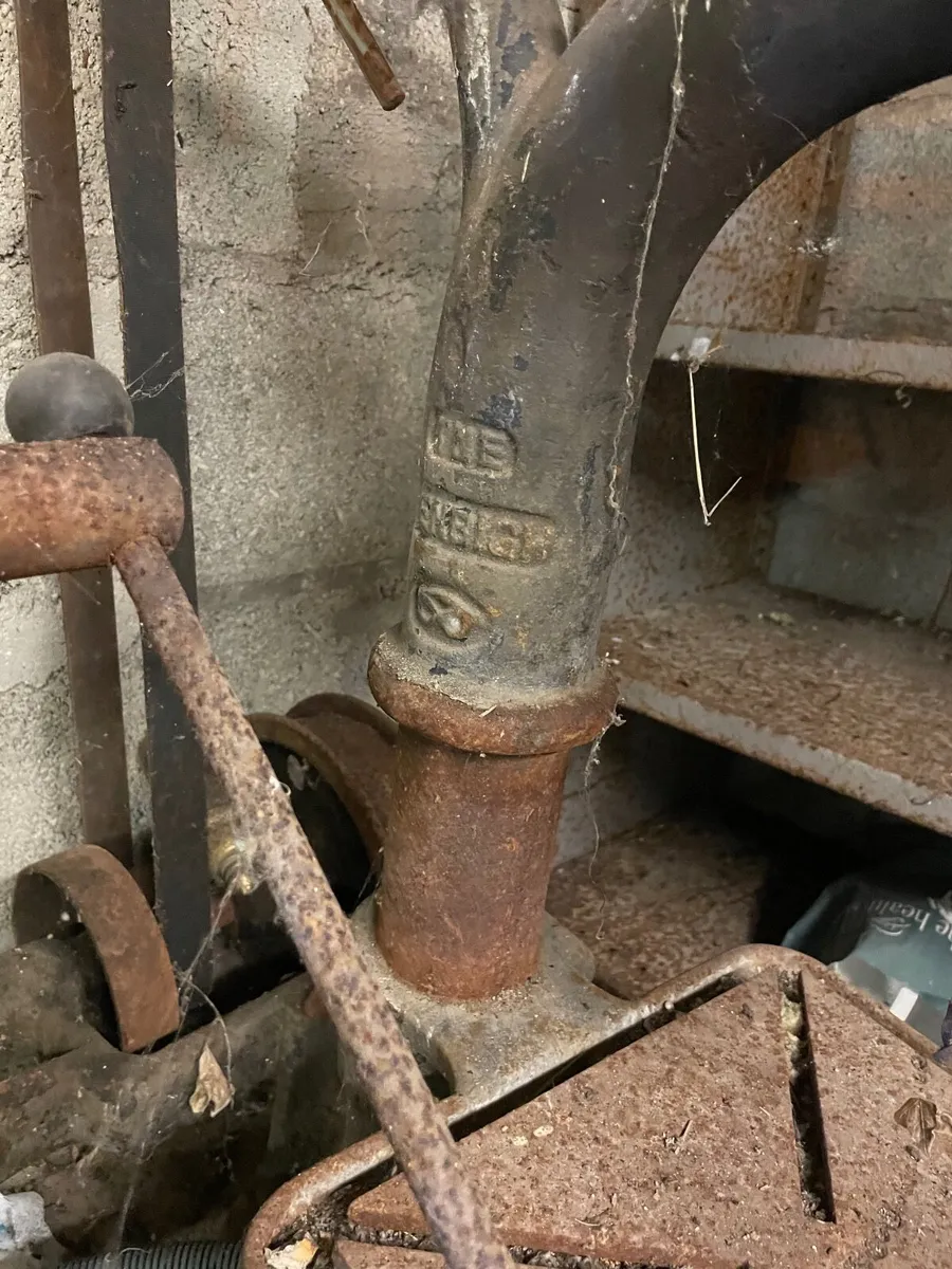 Vintage Denbigh Pillar Drill + Handmade Drill - Image 4