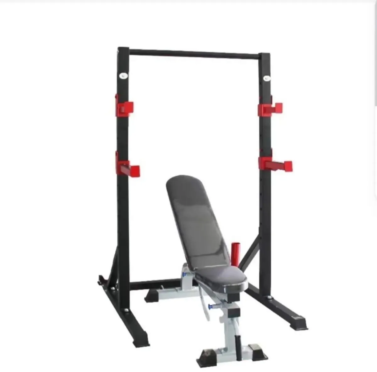 Dumbells Set with Stand, Squat Rack & Bench - Image 3