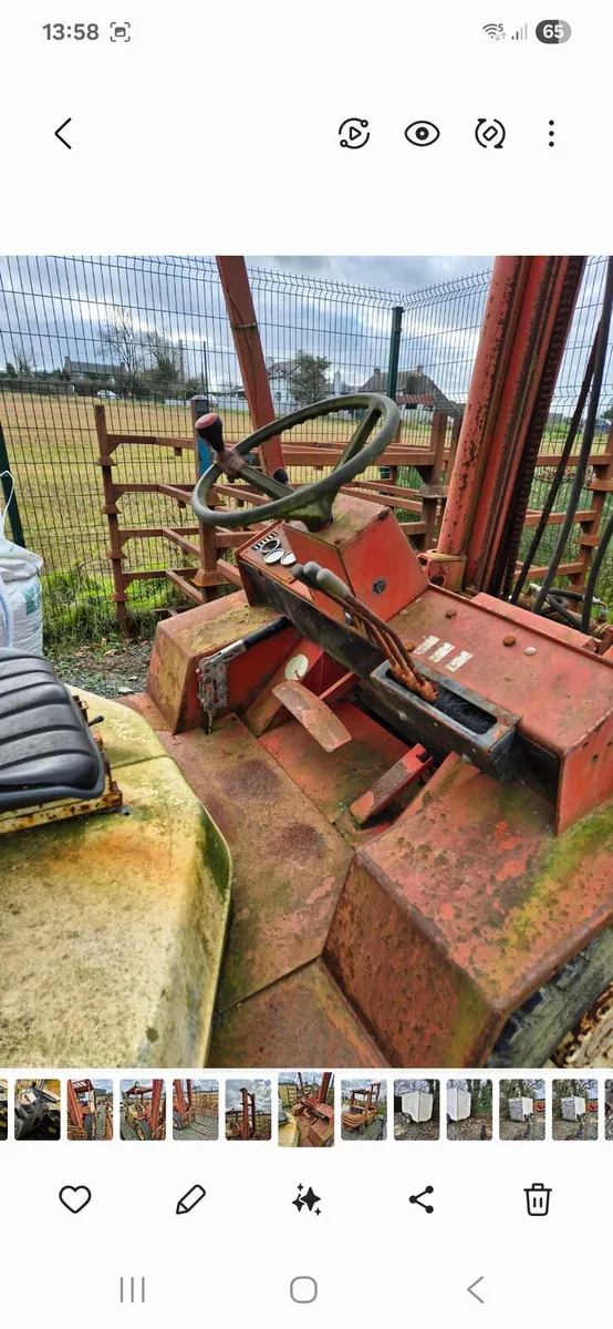 Manitou all terrain forklift - Image 2