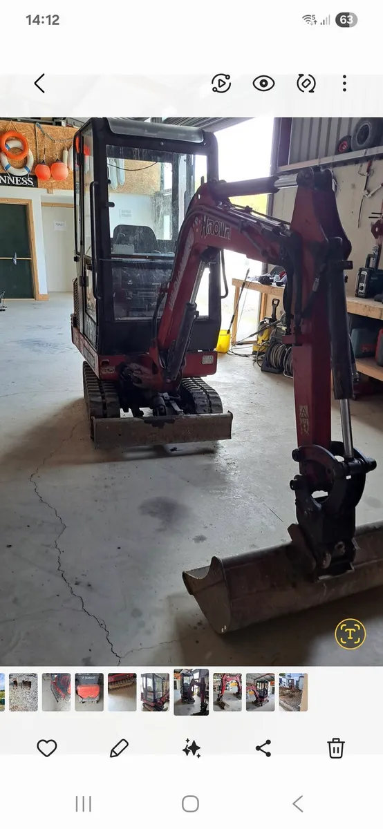 Hinowa mini digger for sale - Image 1