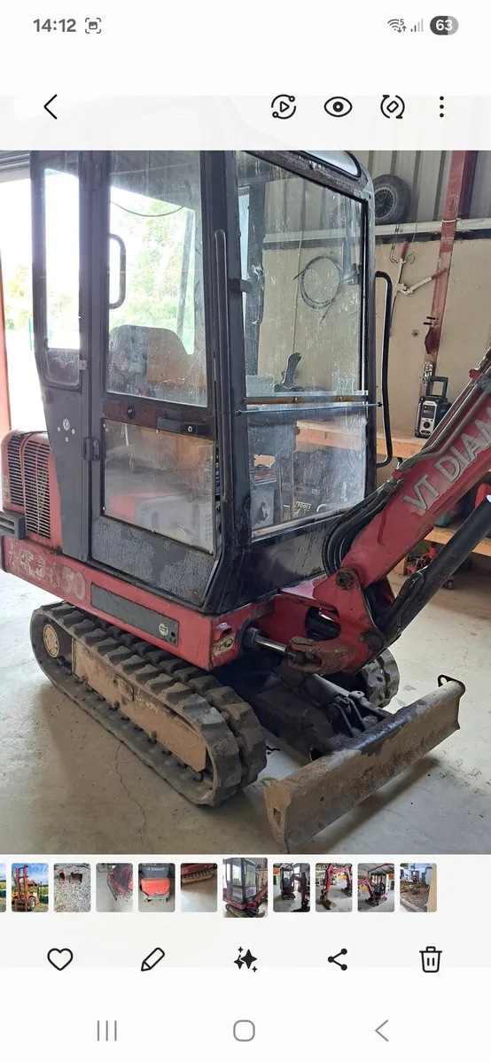 Hinowa mini digger for sale - Image 2