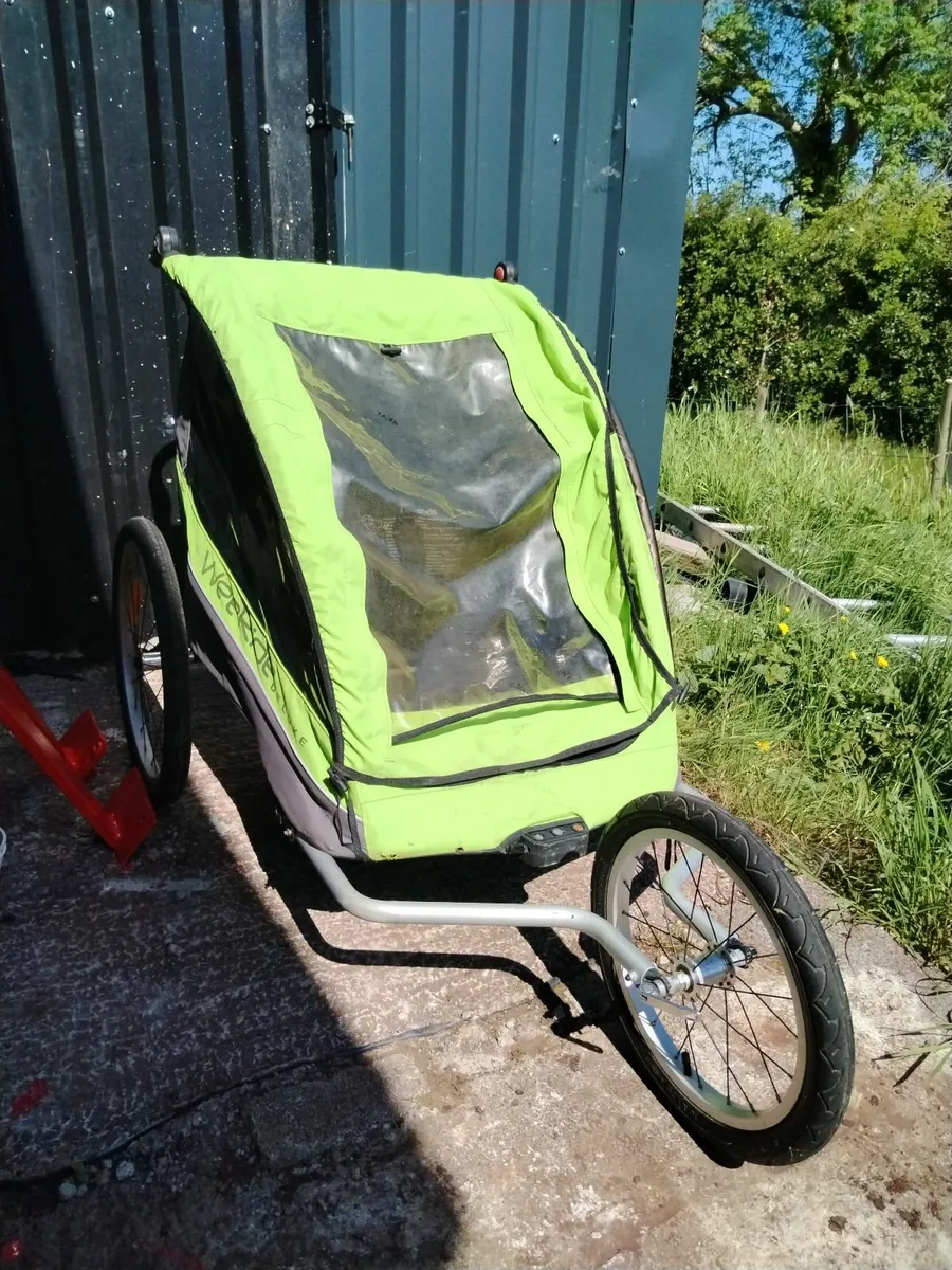 Double bike trailer - Image 1
