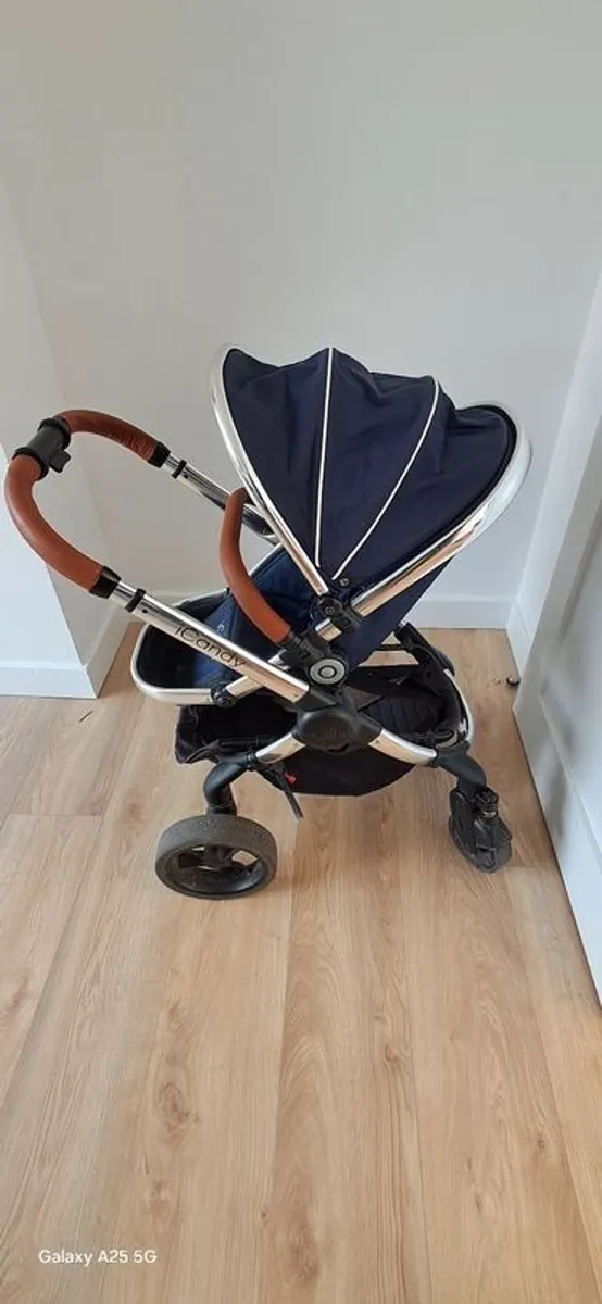 iCandy Peach buggy, carry cot & adaptors for sale - Image 2