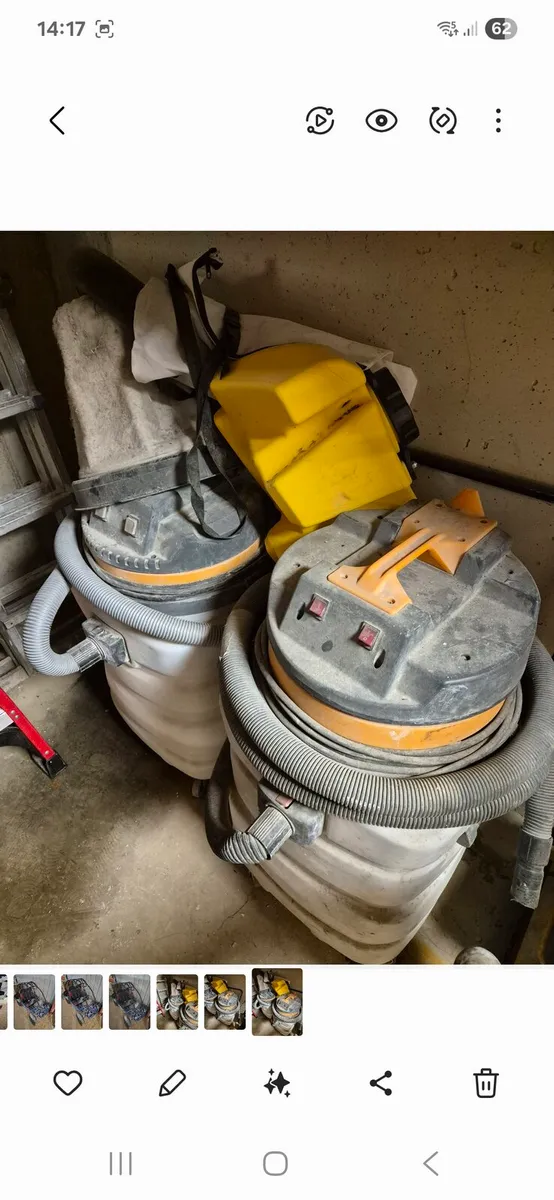 Dust extraction hoovers - Image 1