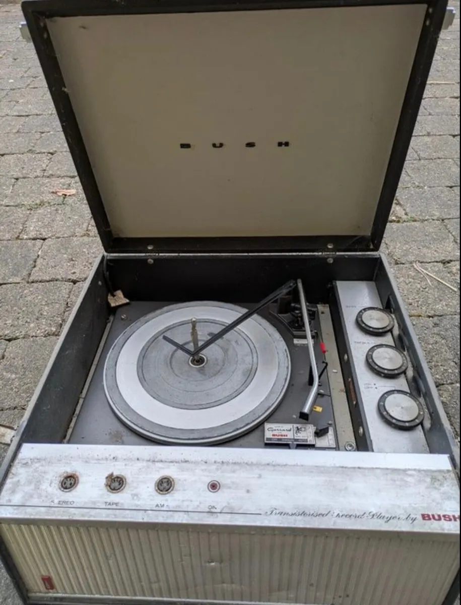 Vintage Bush SRP51  Transistorised Record Player - Image 1