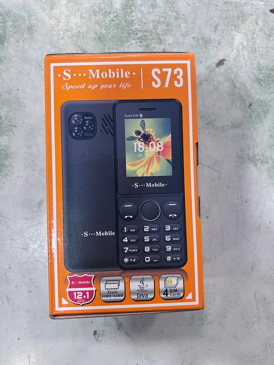 S73 big button phone 4 SIM card - Image 1