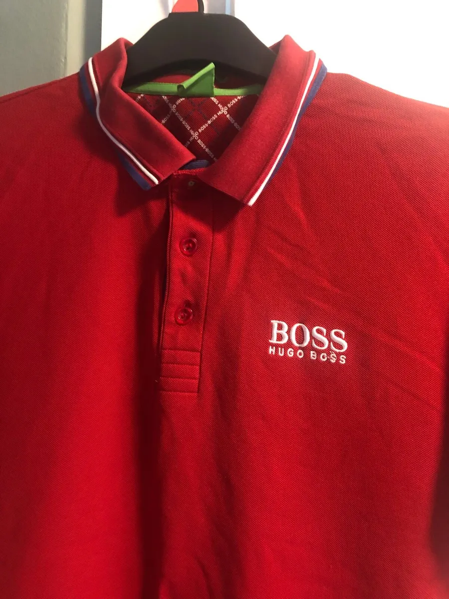 Red Hugo boss top - Image 3