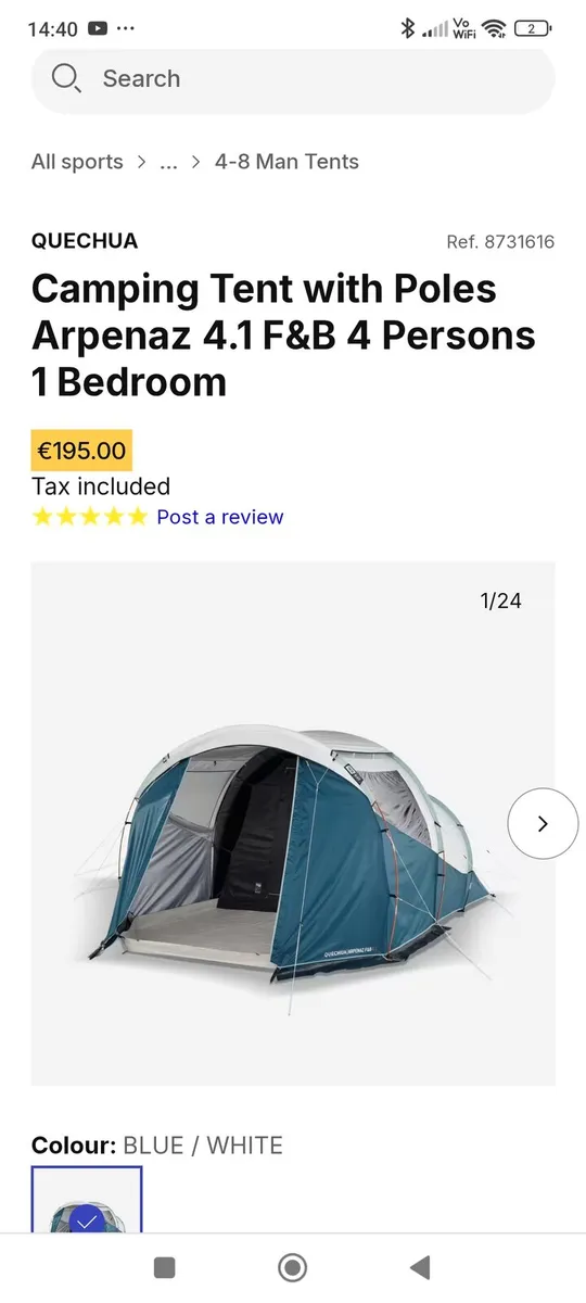 4 man tent