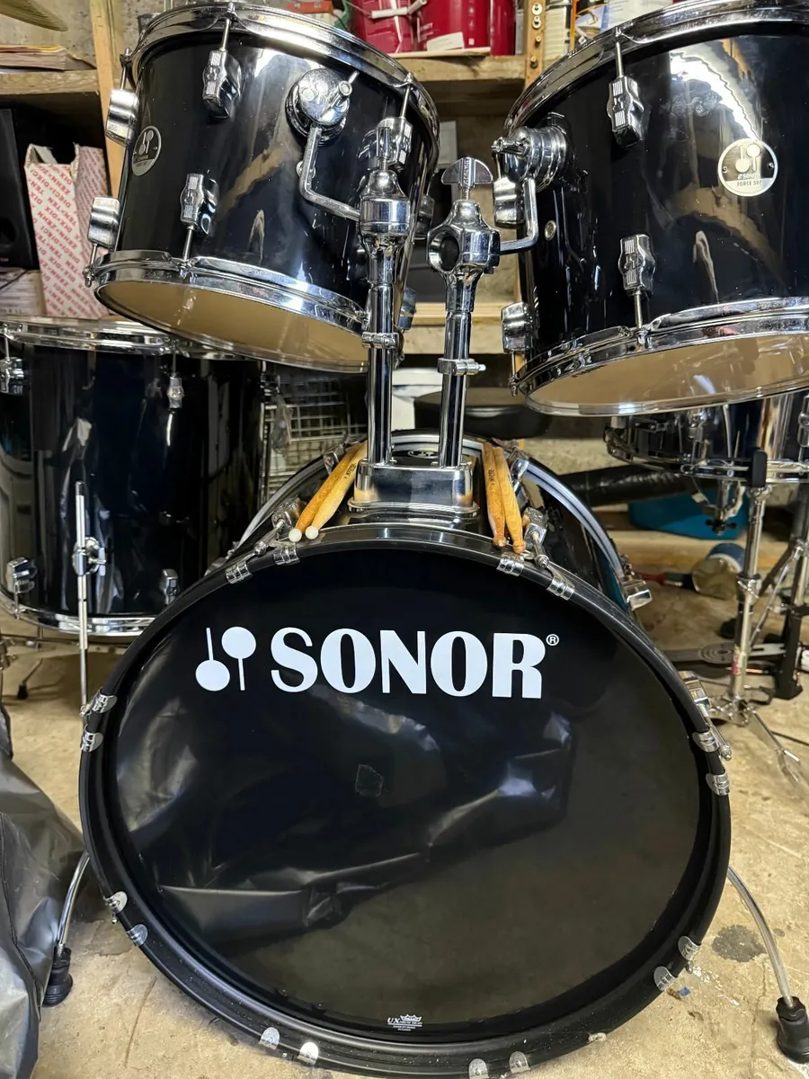 Sonor Force Drum Kit - Black - Image 1