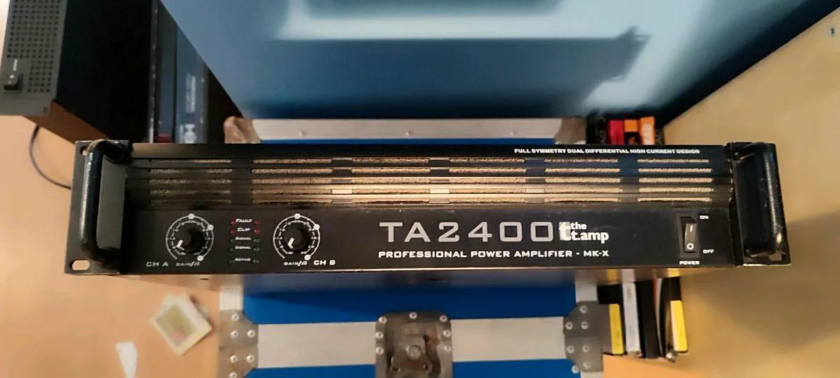 T Amp TA 2400 MK-X Power Amplifier - Image 3
