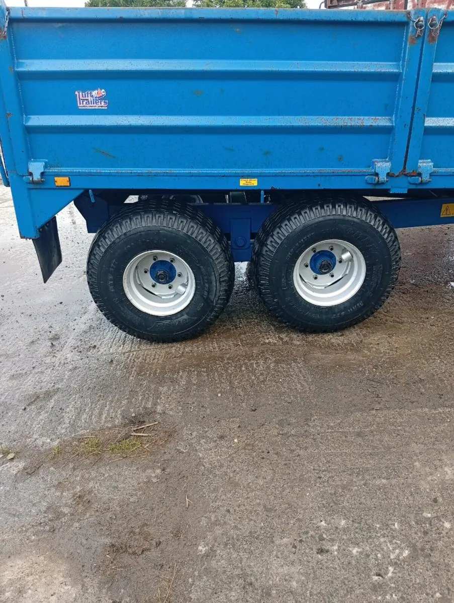 Tuffmac 13ft x 7ft6 dump/turf/bale trailer - Image 3