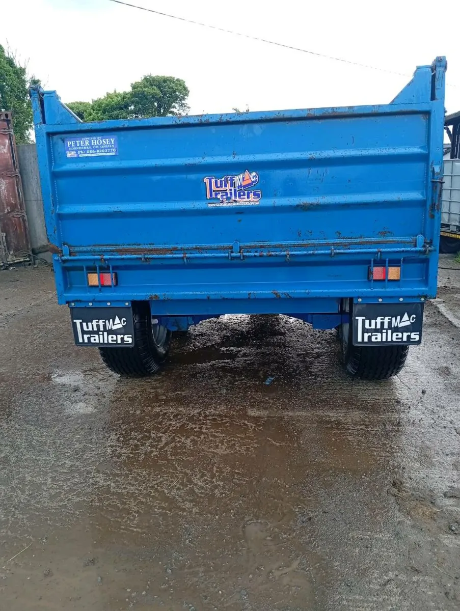 Tuffmac 13ft x 7ft6 dump/turf/bale trailer - Image 4