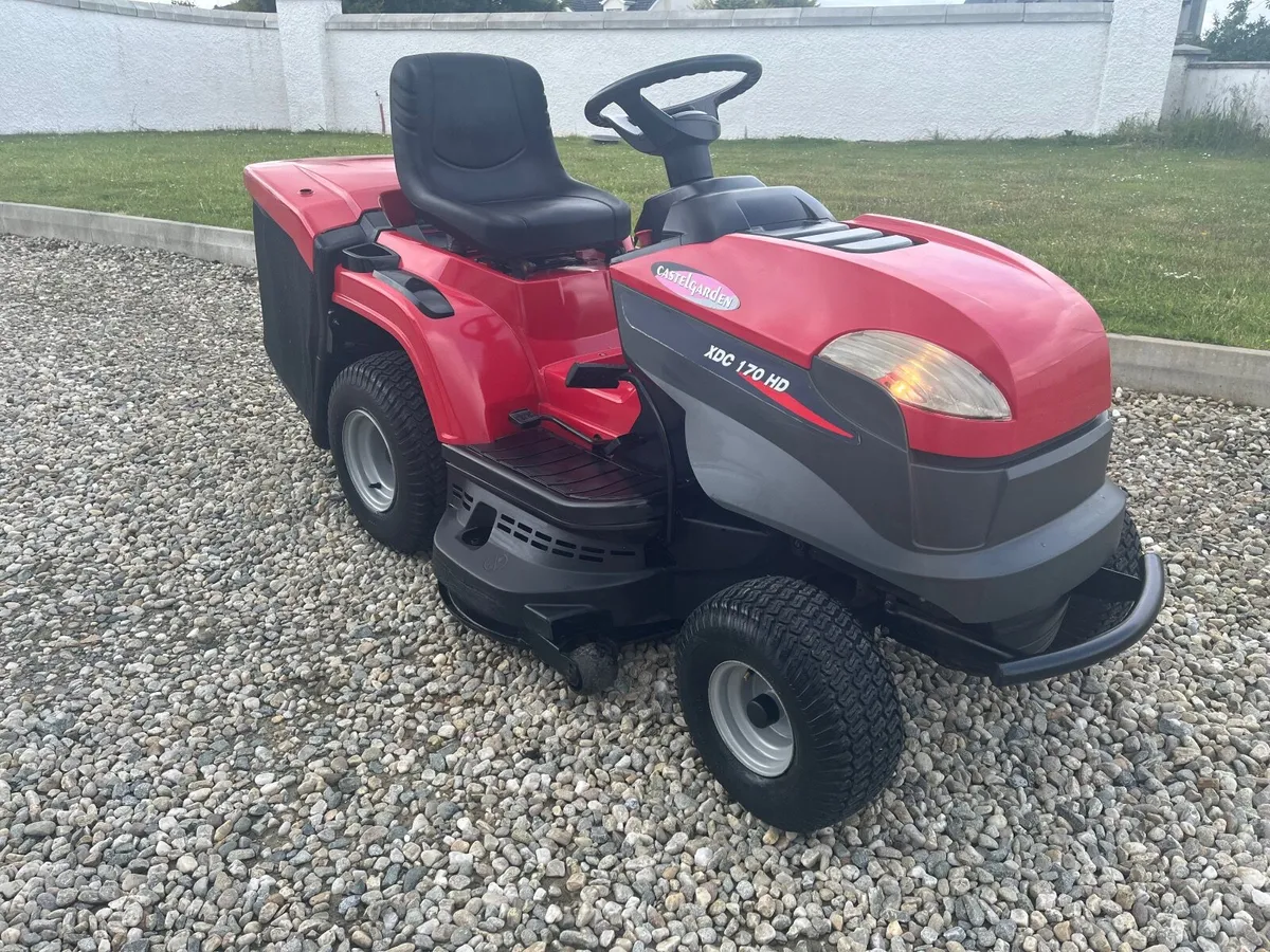 Castle garden17.5hp 40inch cut ride on lawnmower - Image 3