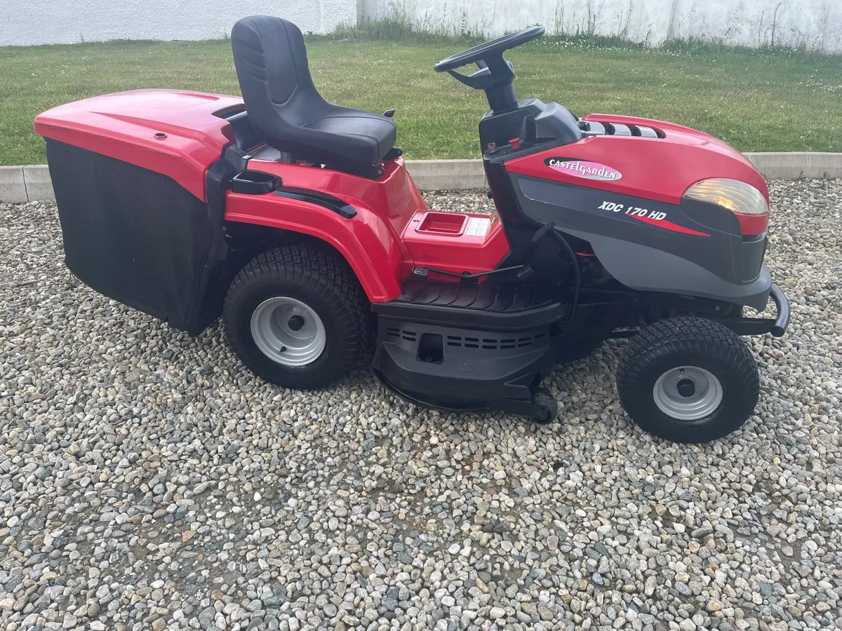 Castle garden17.5hp 40inch cut ride on lawnmower - Image 4