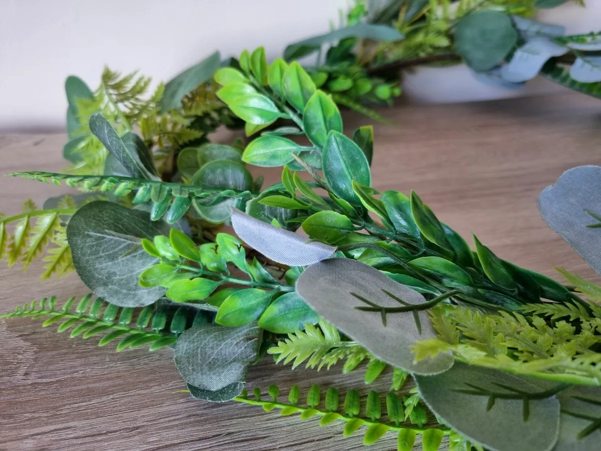 Green spring summer garland L150cm - Image 1