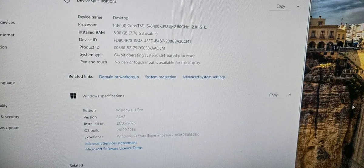 Desktop Fujitsu Core i5 8gb - Image 4