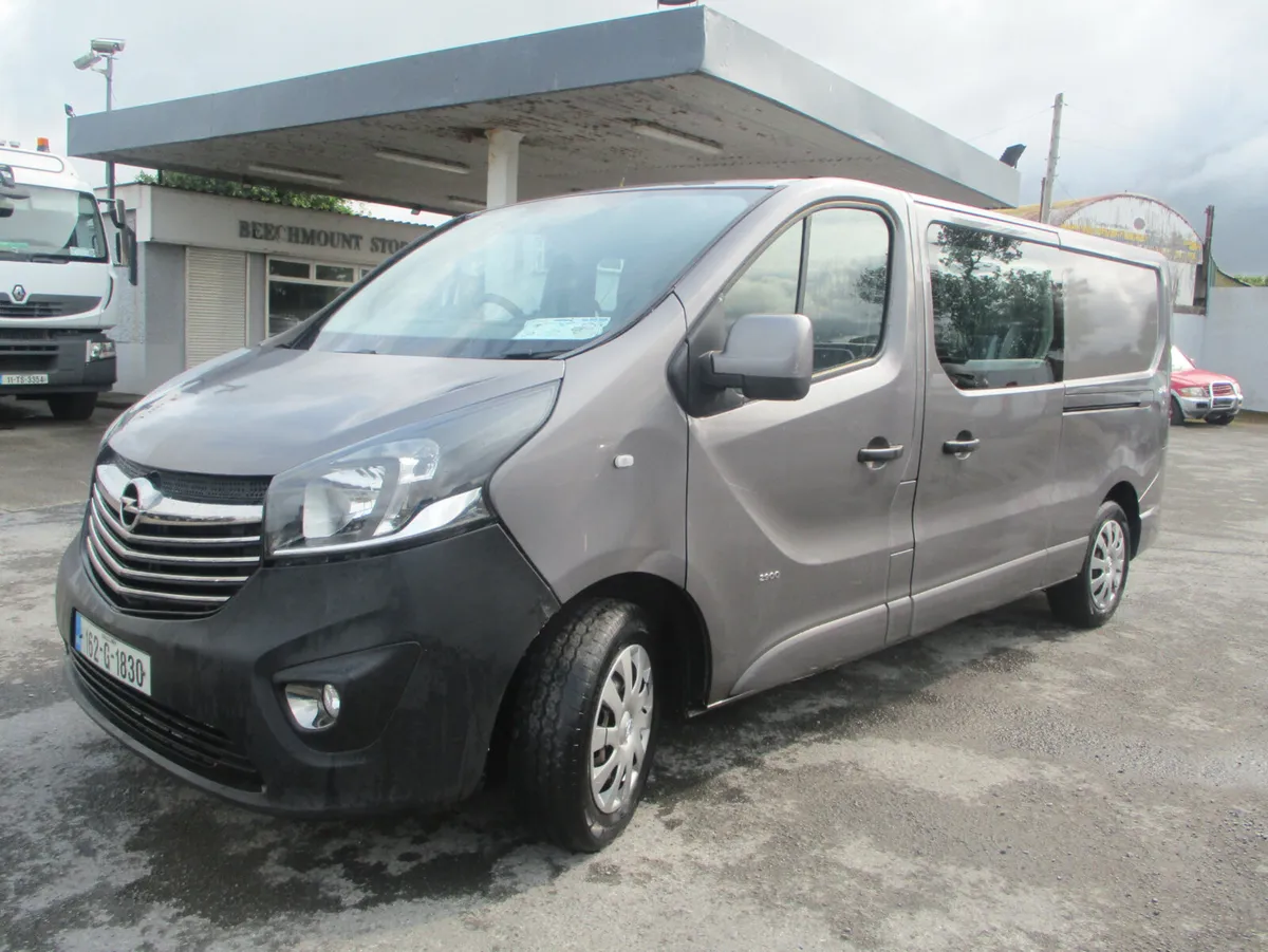 2016 Opel Vivaro 1.6 CDTI SPORTIVE 6 SEAT CREWCAB - Image 3
