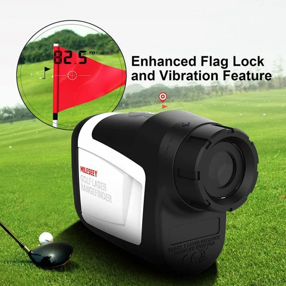 Mileseey PF210 Golf Rangefinder Slope On/Off - Image 2