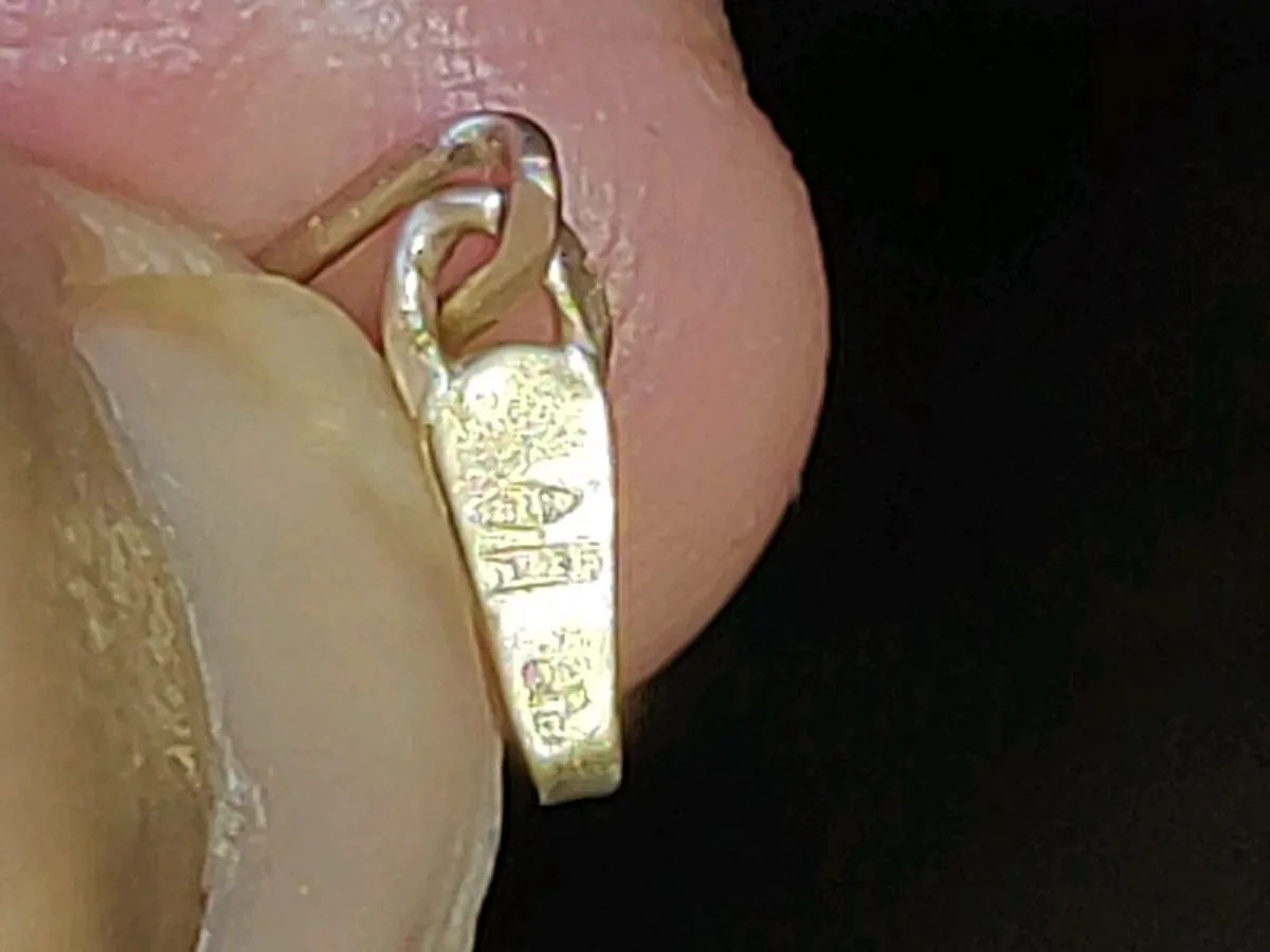 ROSE GOLD FIGARO, 9CT Solid Gold 7"Bracelet ! - Image 2