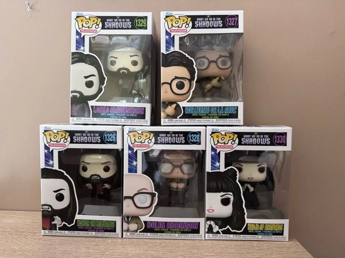 What we do in the shadows complete Funko pop set