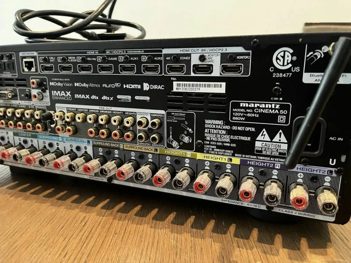 Marantz cinema 50 receiver - Image 3