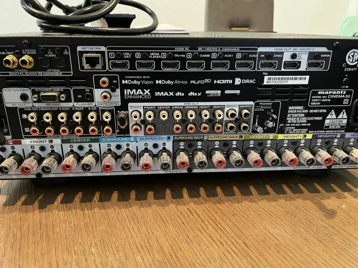 Marantz cinema 50 receiver - Image 4