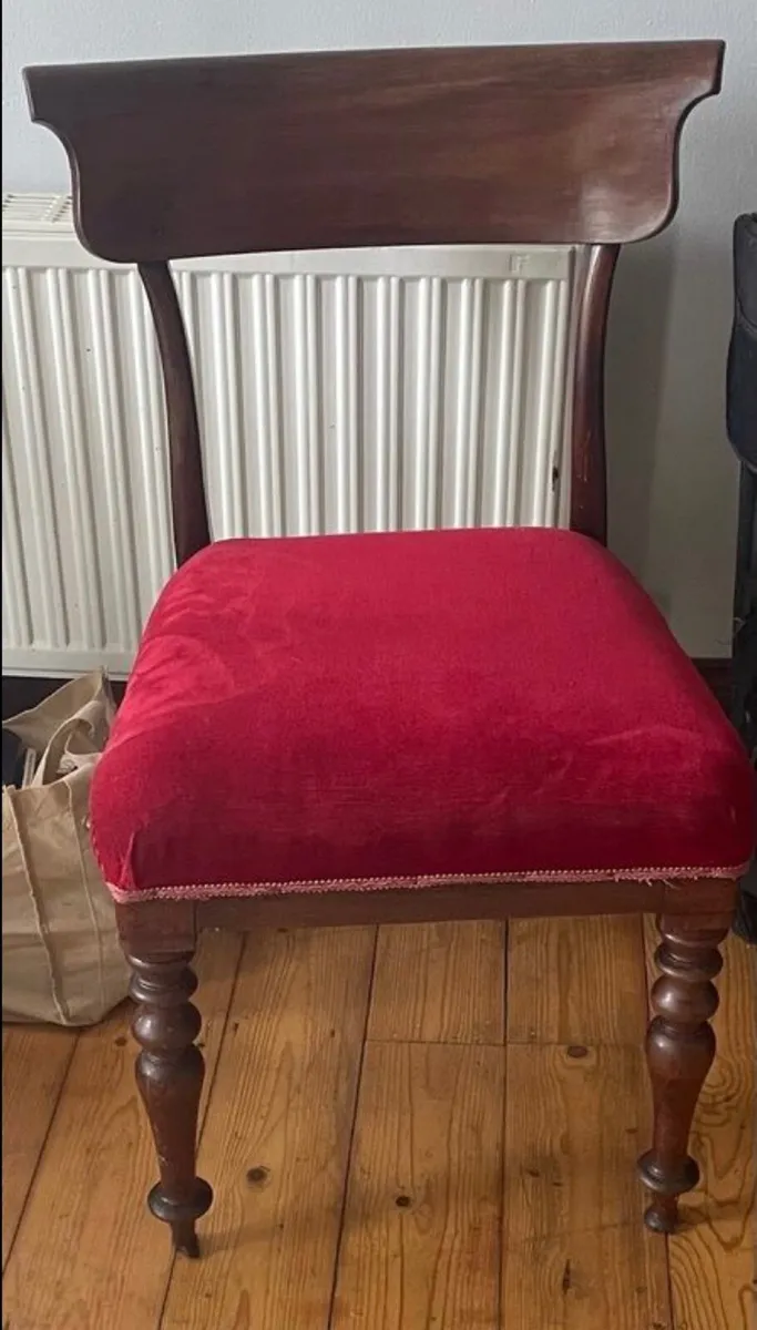 Edwardian anVictorian Antique Chairs - Original Ho - Image 2