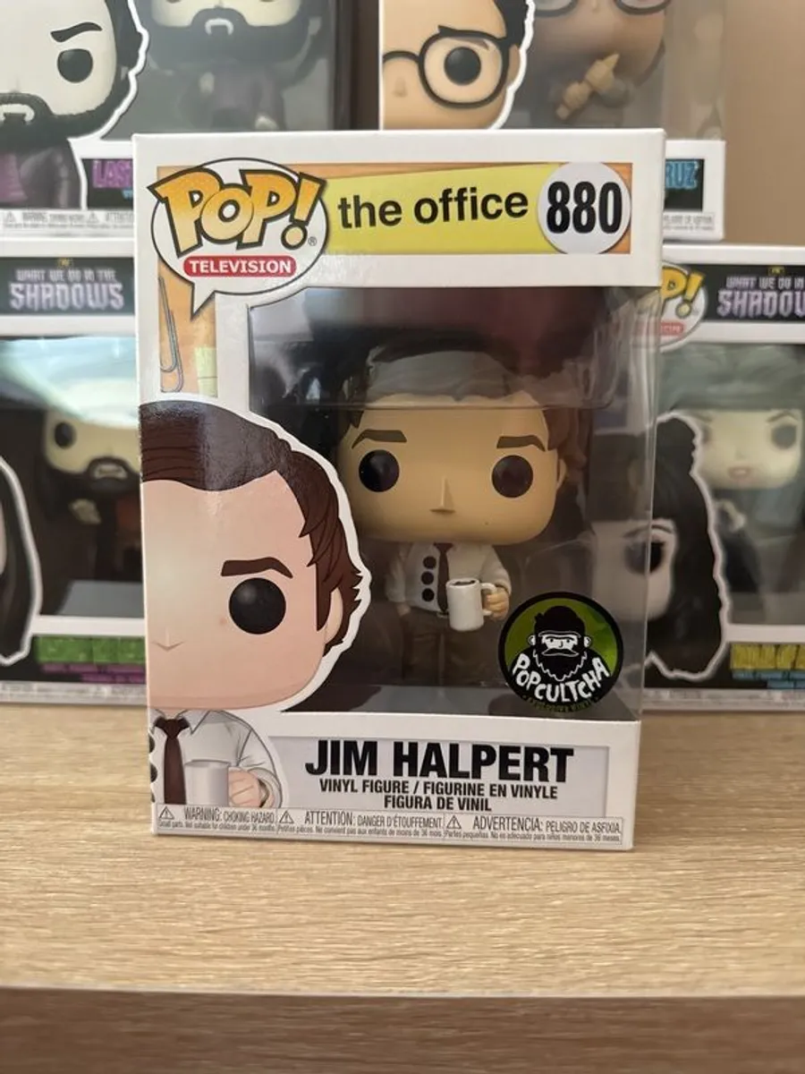Jim Halpert Popcultcha Funko Pop