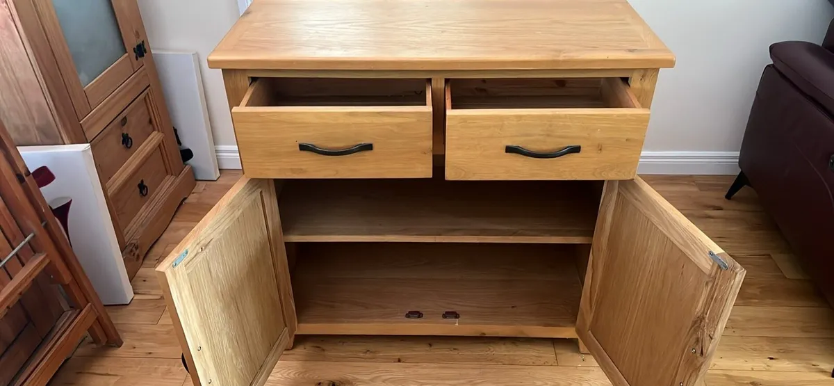 Oak side board - Image 3