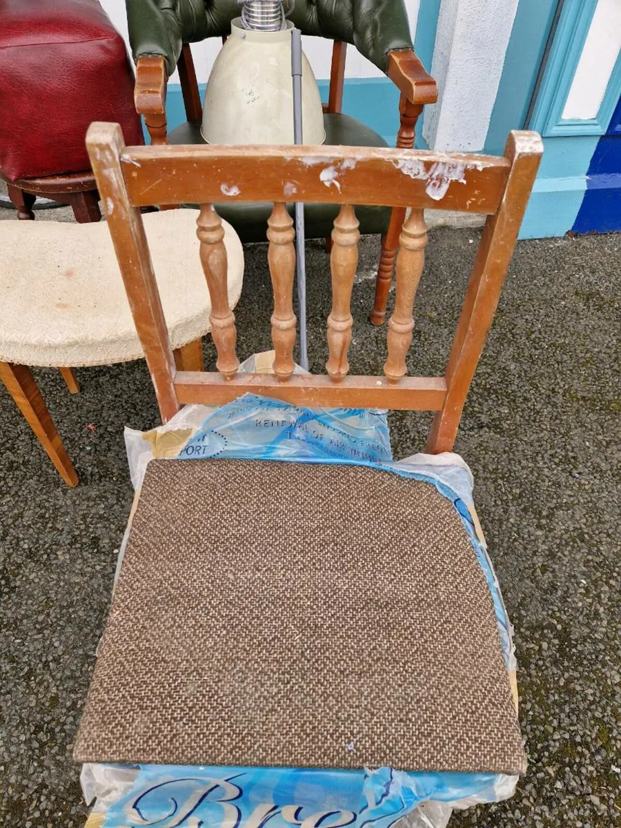 Vintage Kitchen Chair - Image 2