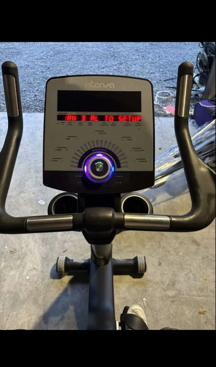 INTENSA UPRIGHT AGE FRIENDLY EXCERSISE BIKE - Image 2