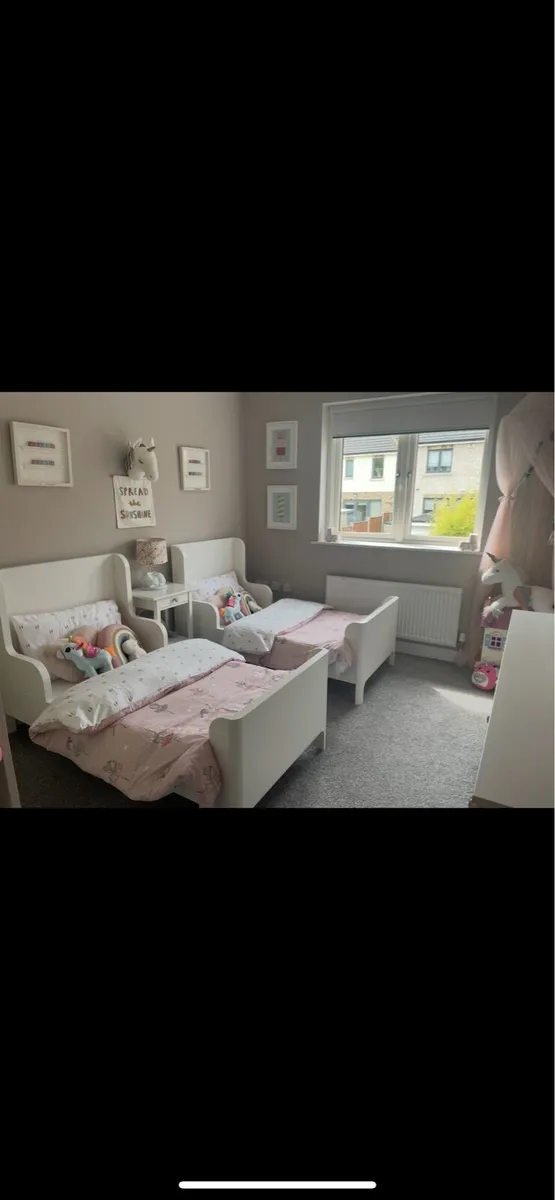 2 Extendable IKEA kids beds - Image 2