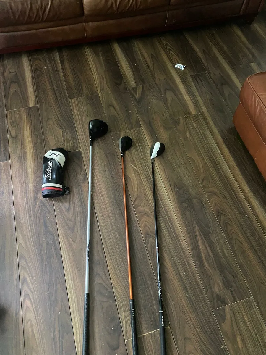 Titleist TS 2Ping G10 7 Wood Taylormade M2 5 wood - Image 1