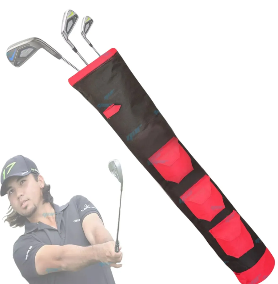 NEW Pencil Golf Bag Lightweight Three Pockets - Image 1