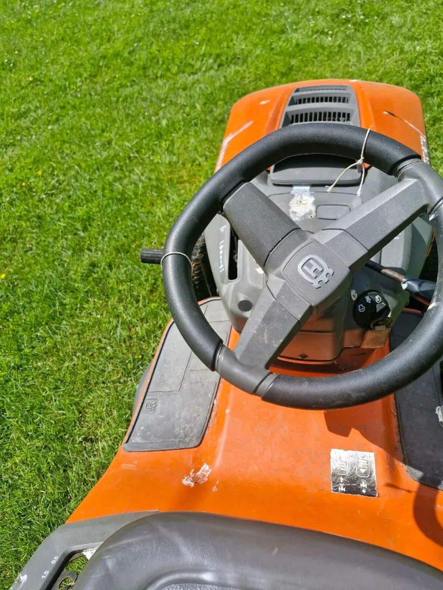 Husqvarna ride on mower Delivery available - Image 3
