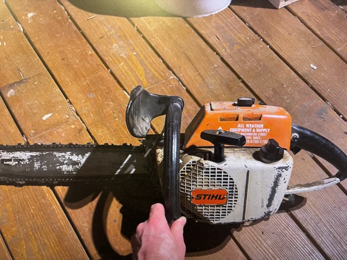 Stihl 041 farm boss vintage chainsaw