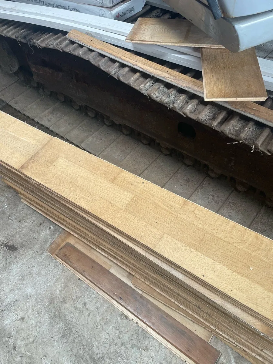 Semi-Solid used oak flooring - Image 2