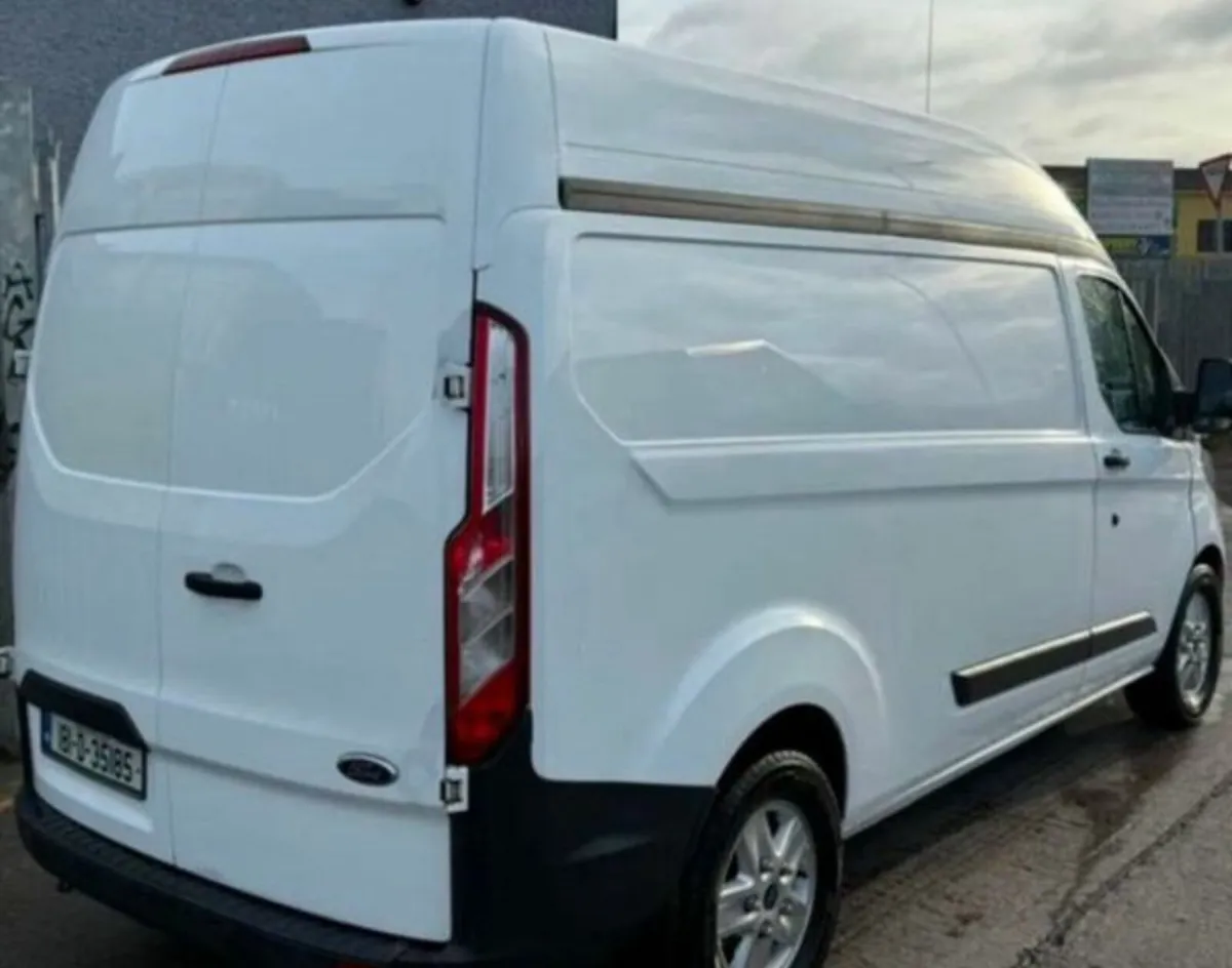 Ford Transit Custom HighRoof 2018 DOE 12/25 - Image 1